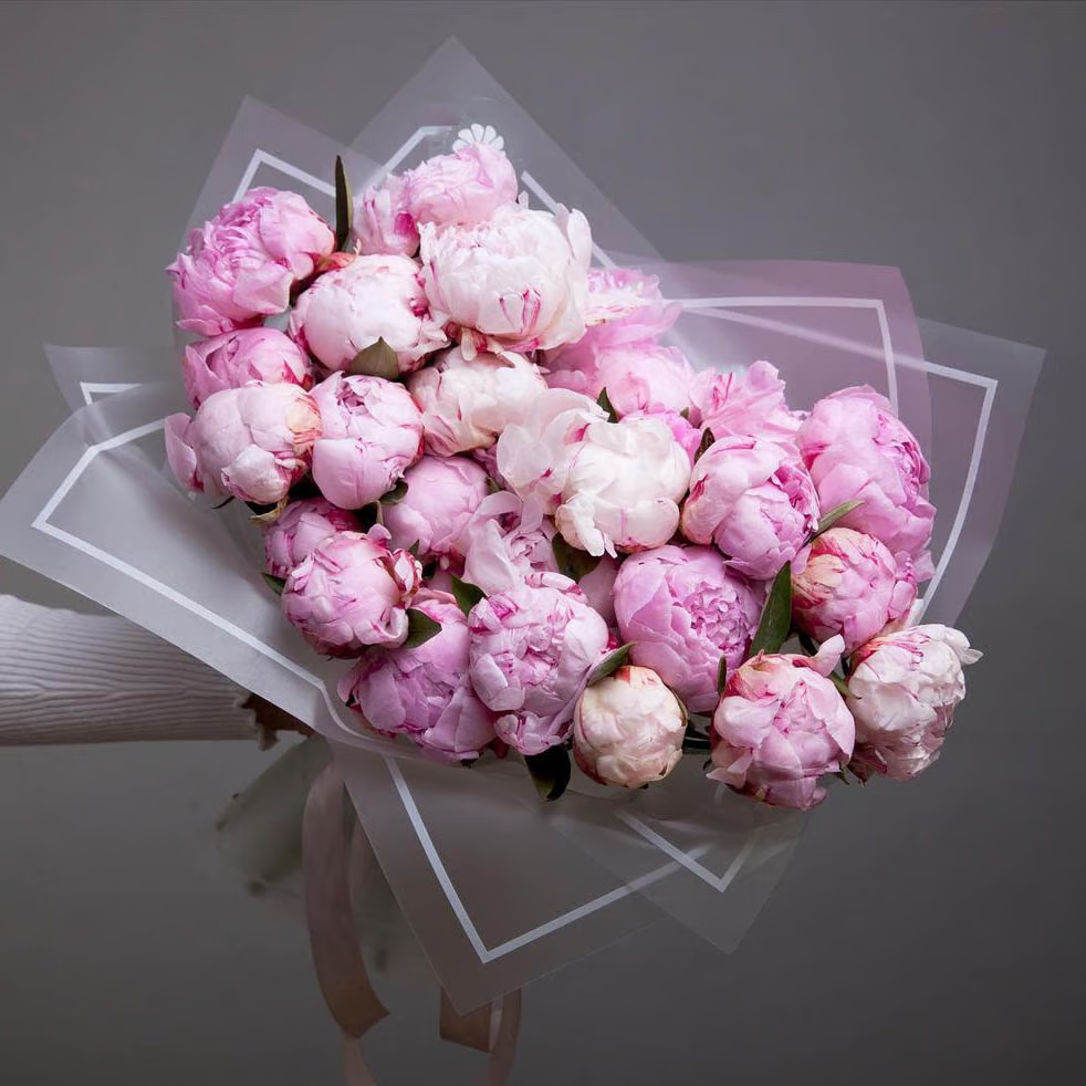 25 Pink Peony