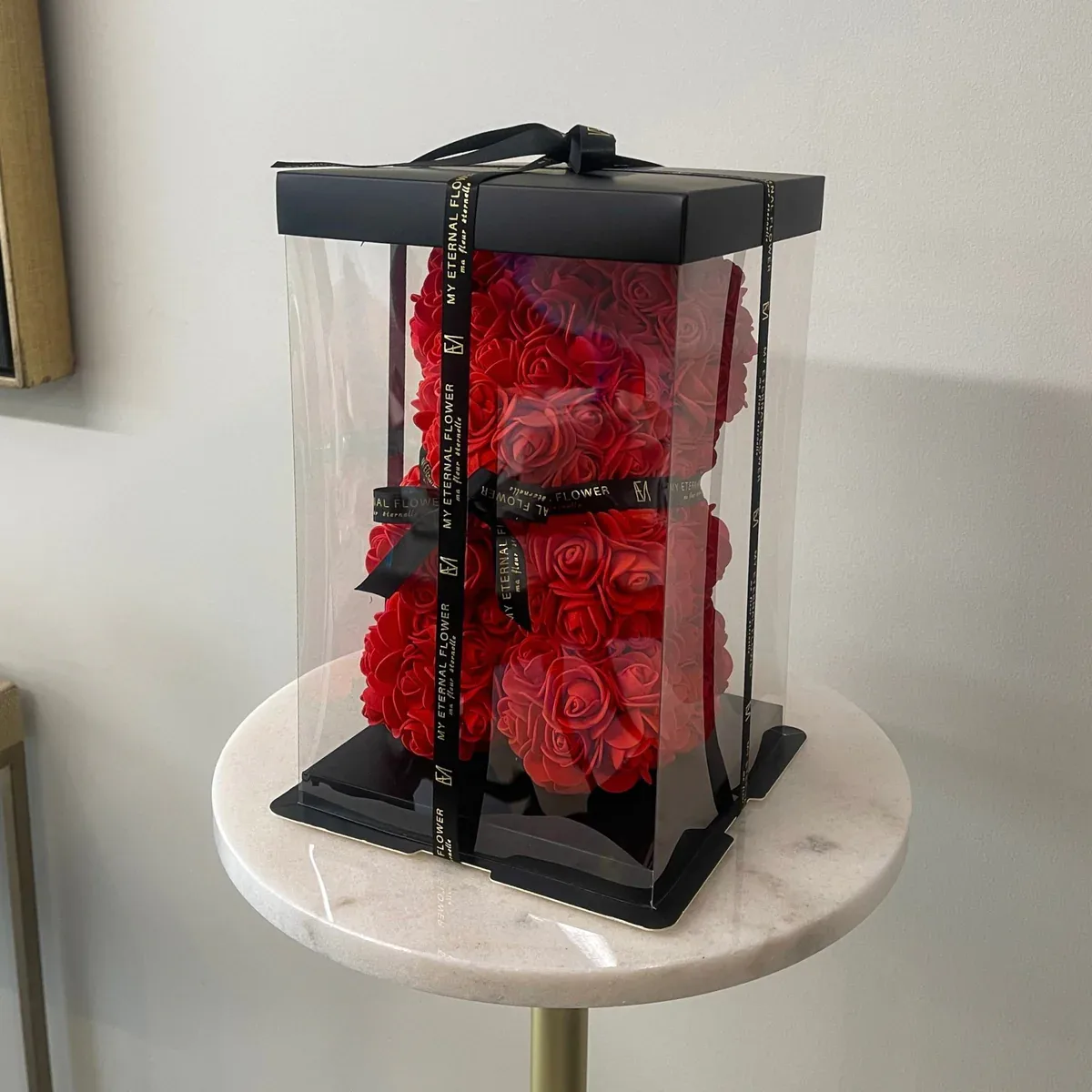 Mini Luxury Rose Teddy Bear
