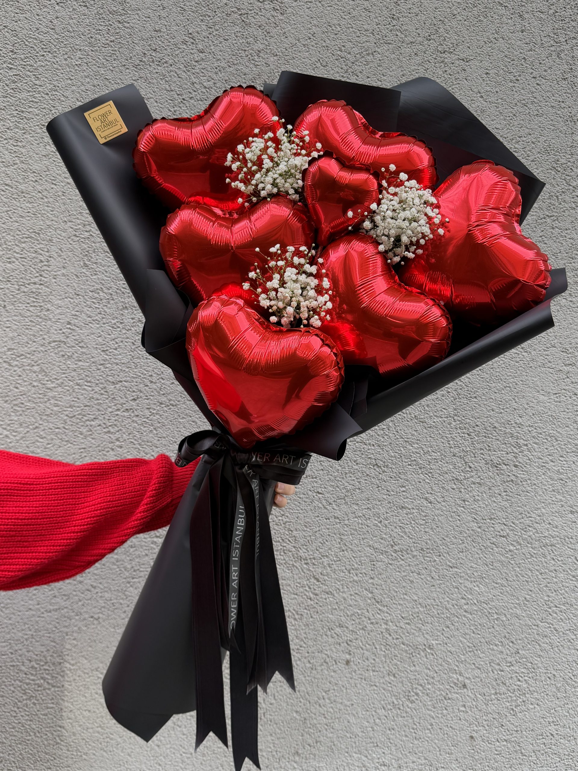 Heart Ballons Bouqet