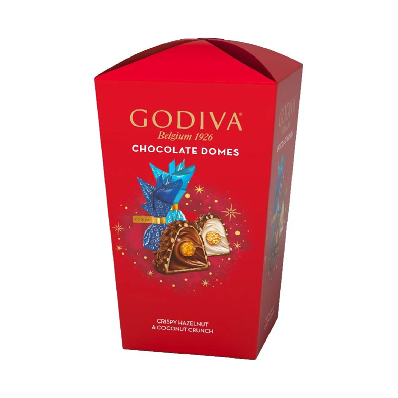 Godiva Chocolate Domes New Year Box
