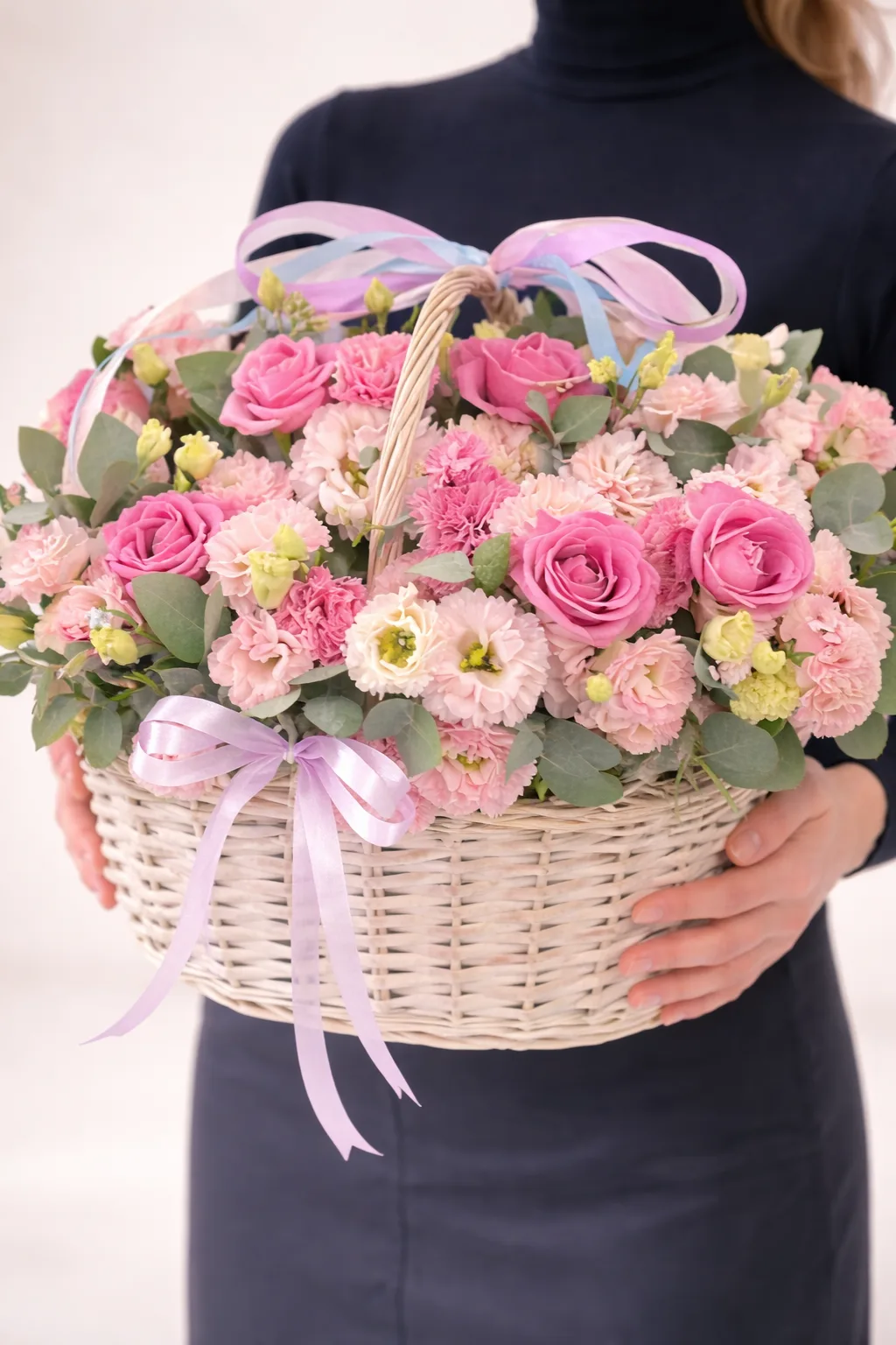 basket of flowers