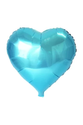 4x Blue Heart w Hellium