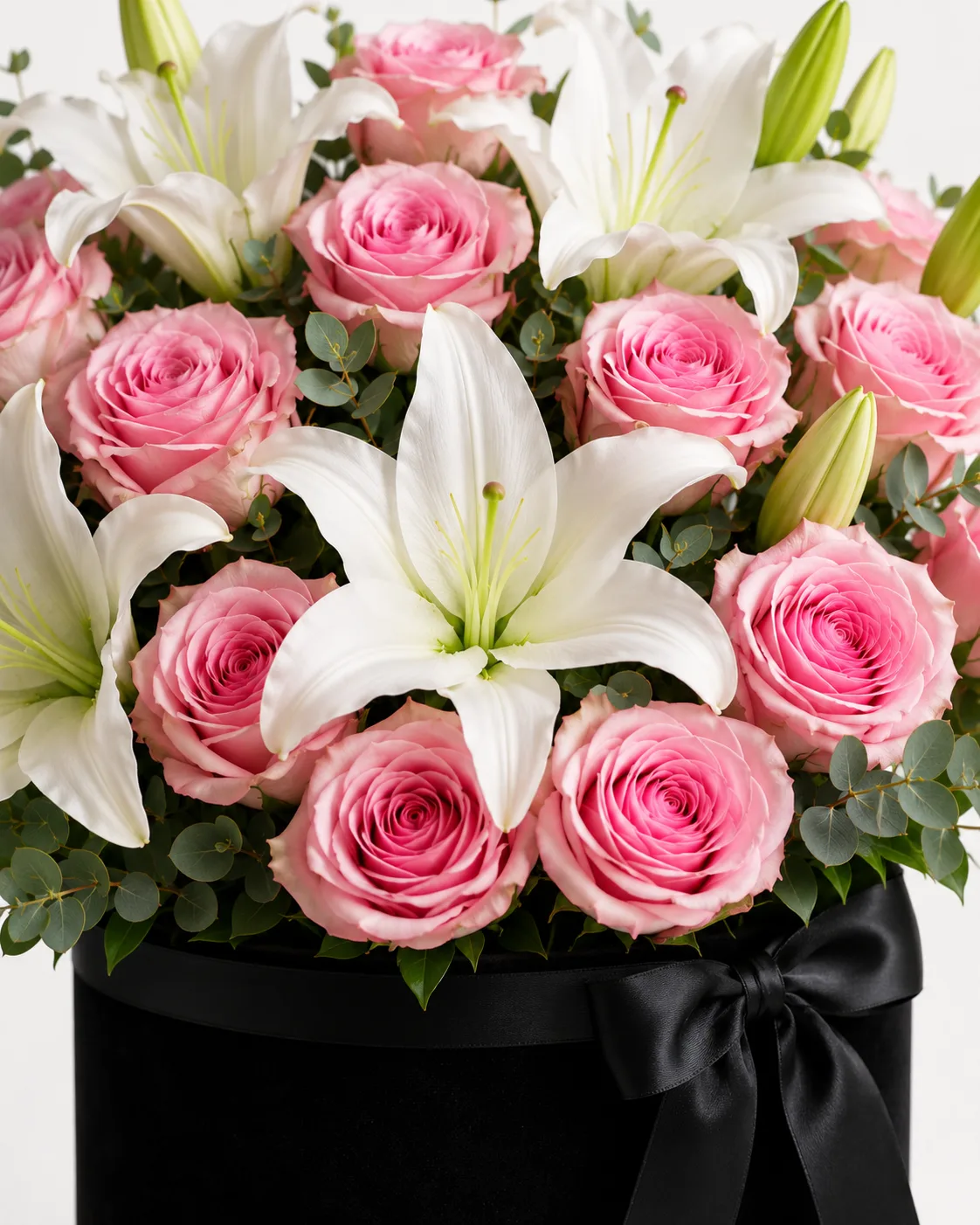 Blush Lily Velvet Box