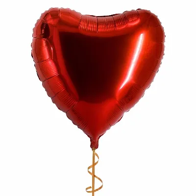 4x Flying Heart Balloons